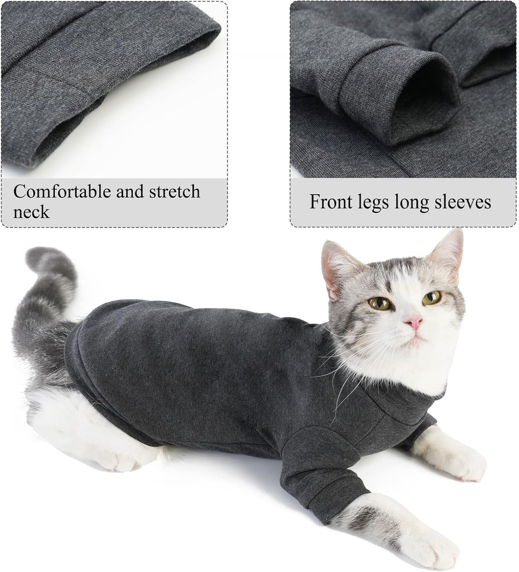 Cyponpy Cat Jumper Fleece Cat Clothing Winter | PetNestUK