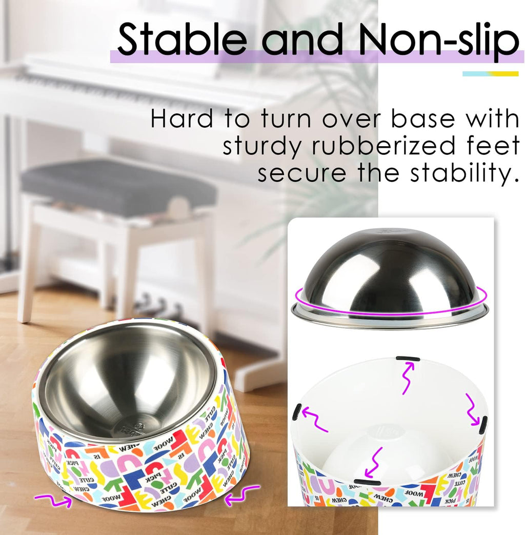 SuperDesign Mess Free 15° Slanted Bowl for Dogs | PetNestUK