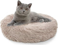Enjamoy Plush Donut Dog Bed, Calming Round Dog | PetNestUK