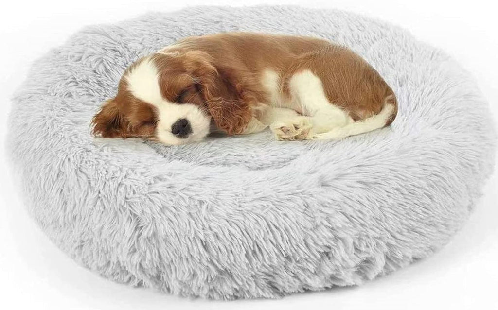 Enjamoy Plush Donut Pet Bed