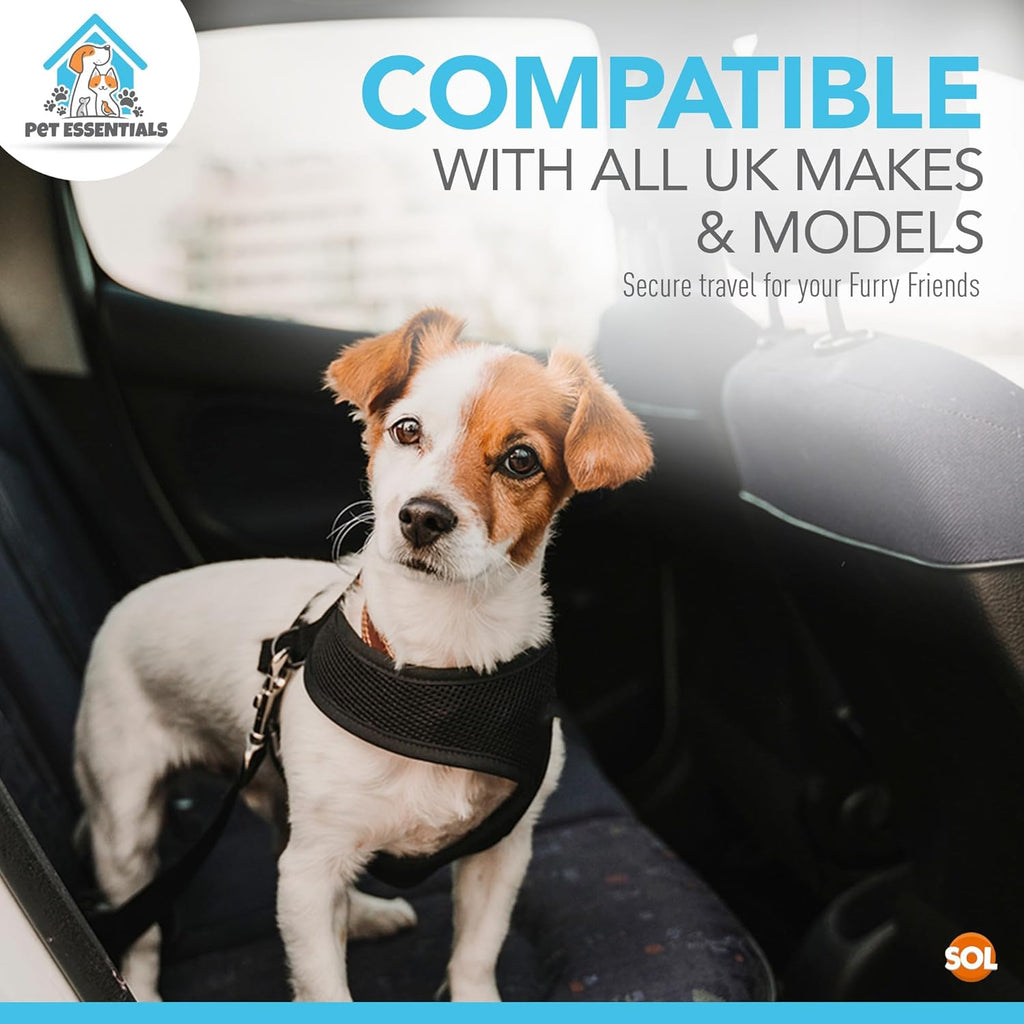 2pk Dog Car Seat Belts | PetNestUK