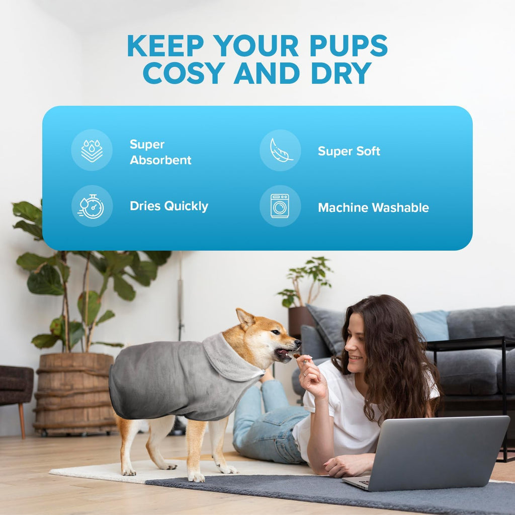 FurDreams Dog Robe | PetNestUK
