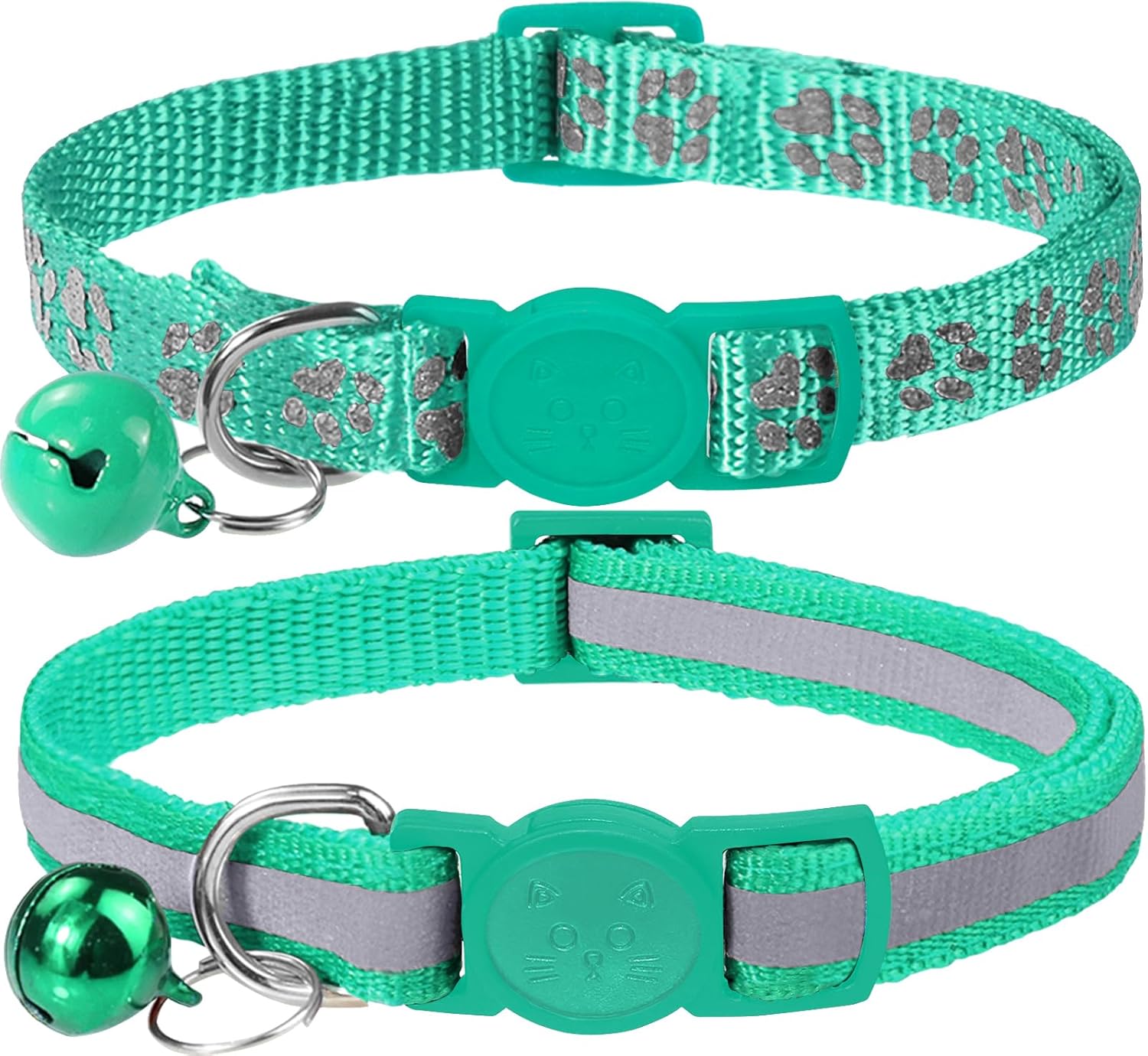 Taglory Reflective Cat Collar with Bell and | PetNestUK