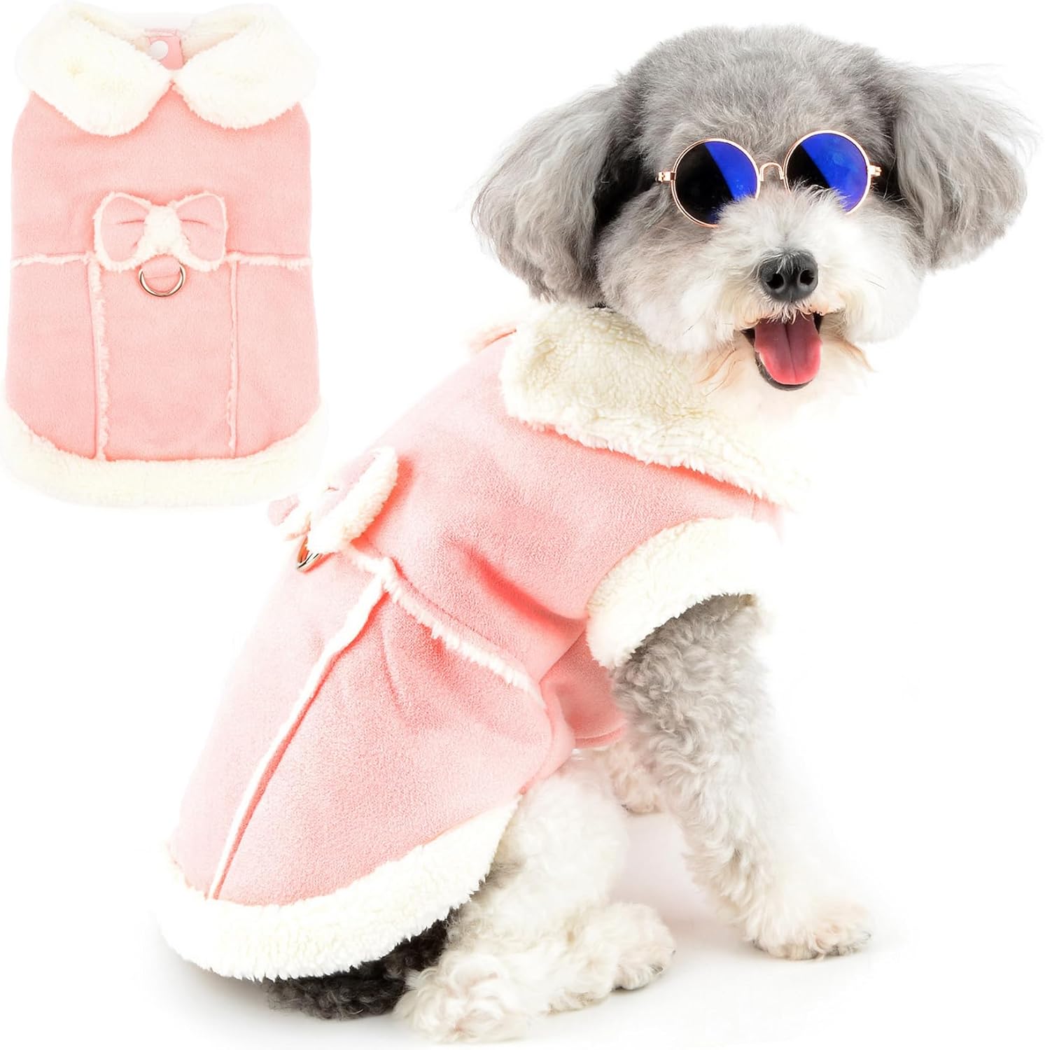Zunea Dog Winter Coats for Small Dogs Cats | PetNestUK