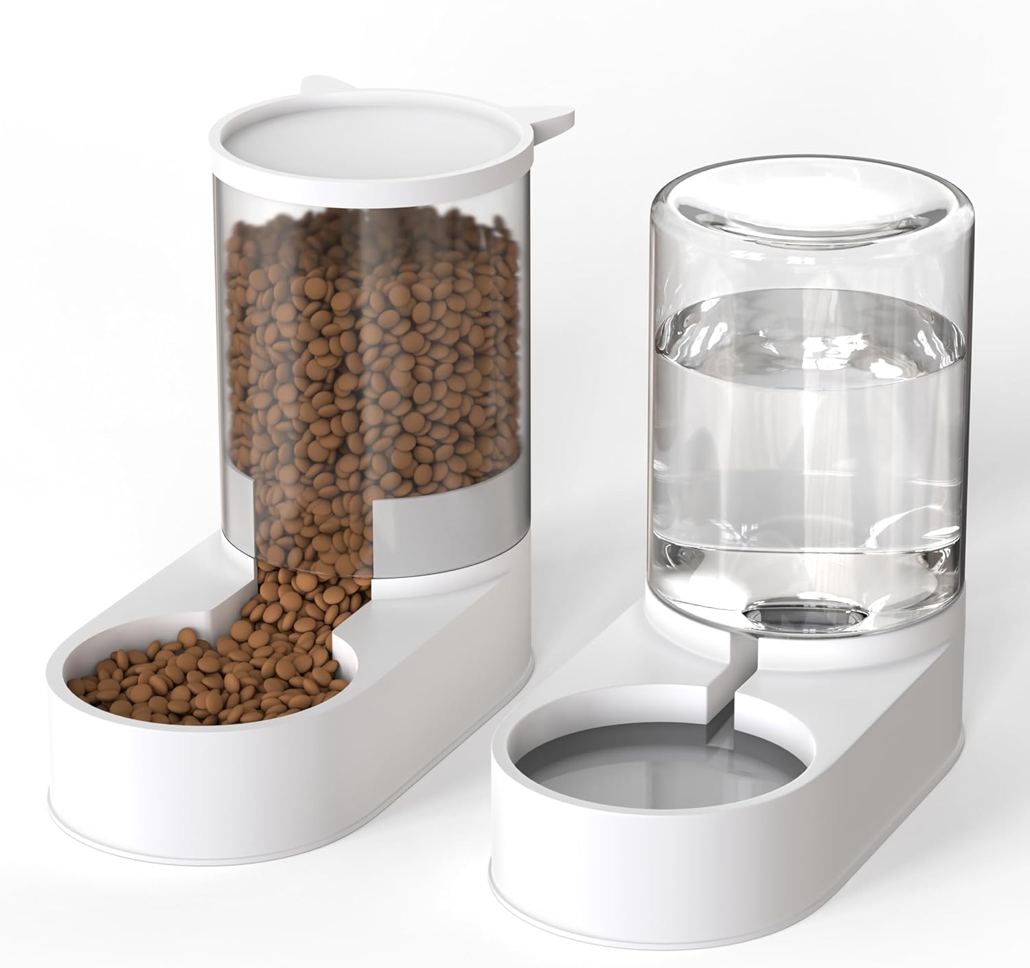 Automatic Food Feeder and Waterer Set 3.2L, 2 | PetNestUK