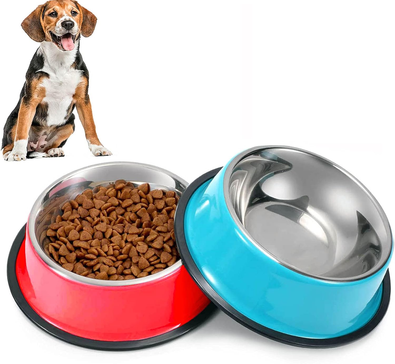 SUOXU Dog Bowl,Stainless Steel Dog | PetNestUK