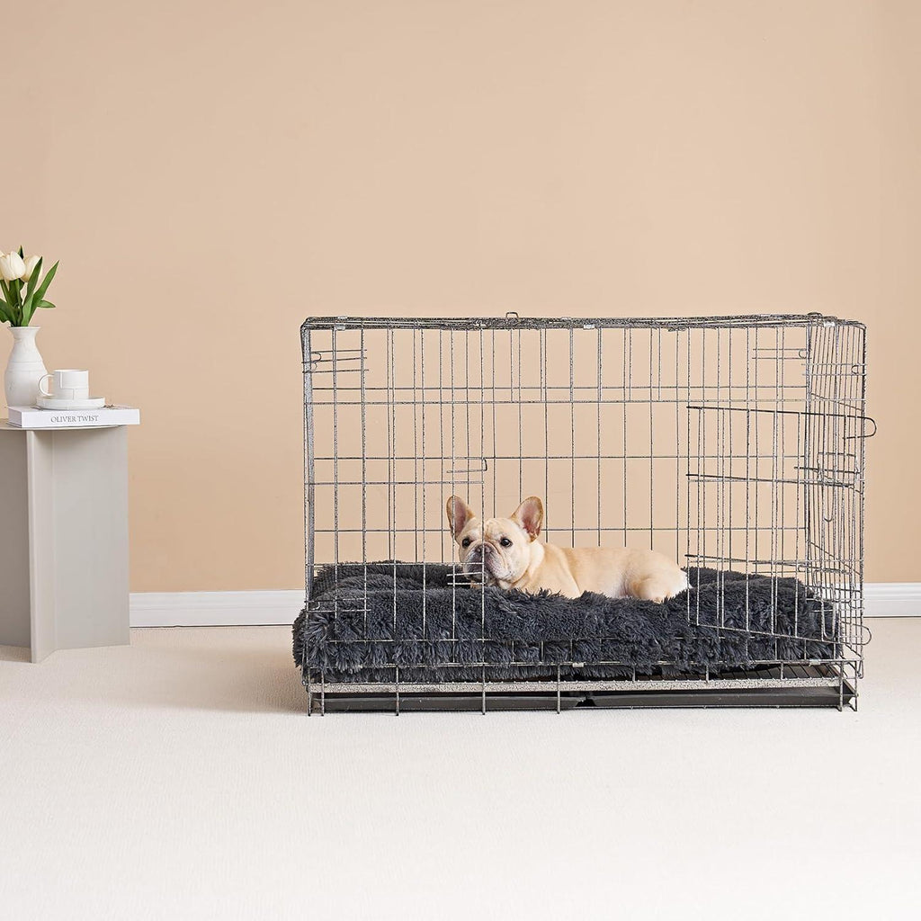 EHEYCIGA Calming Dog Bed Medium, Fluffy Anti | PetNestUK