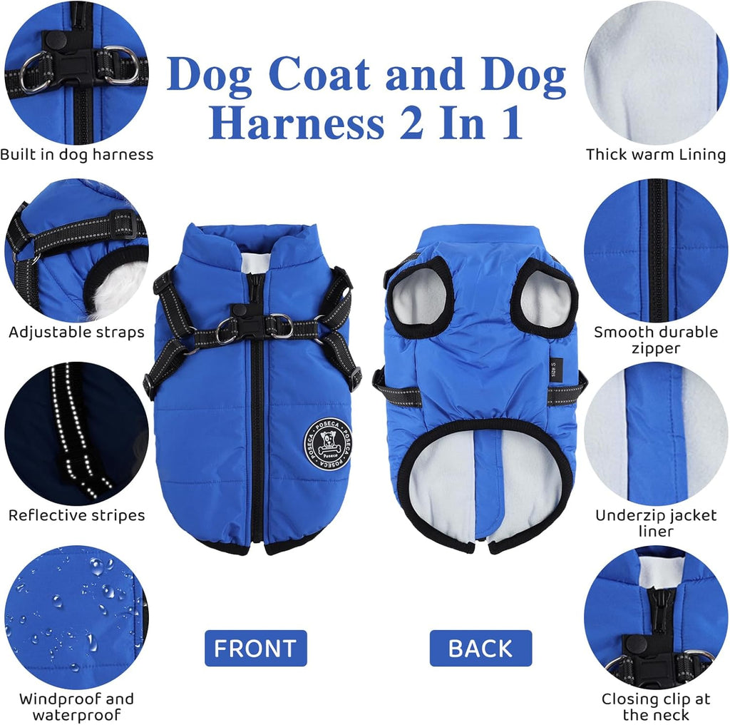Poseca Dog Clothes for Small Dogs Dog Coat | PetNestUK
