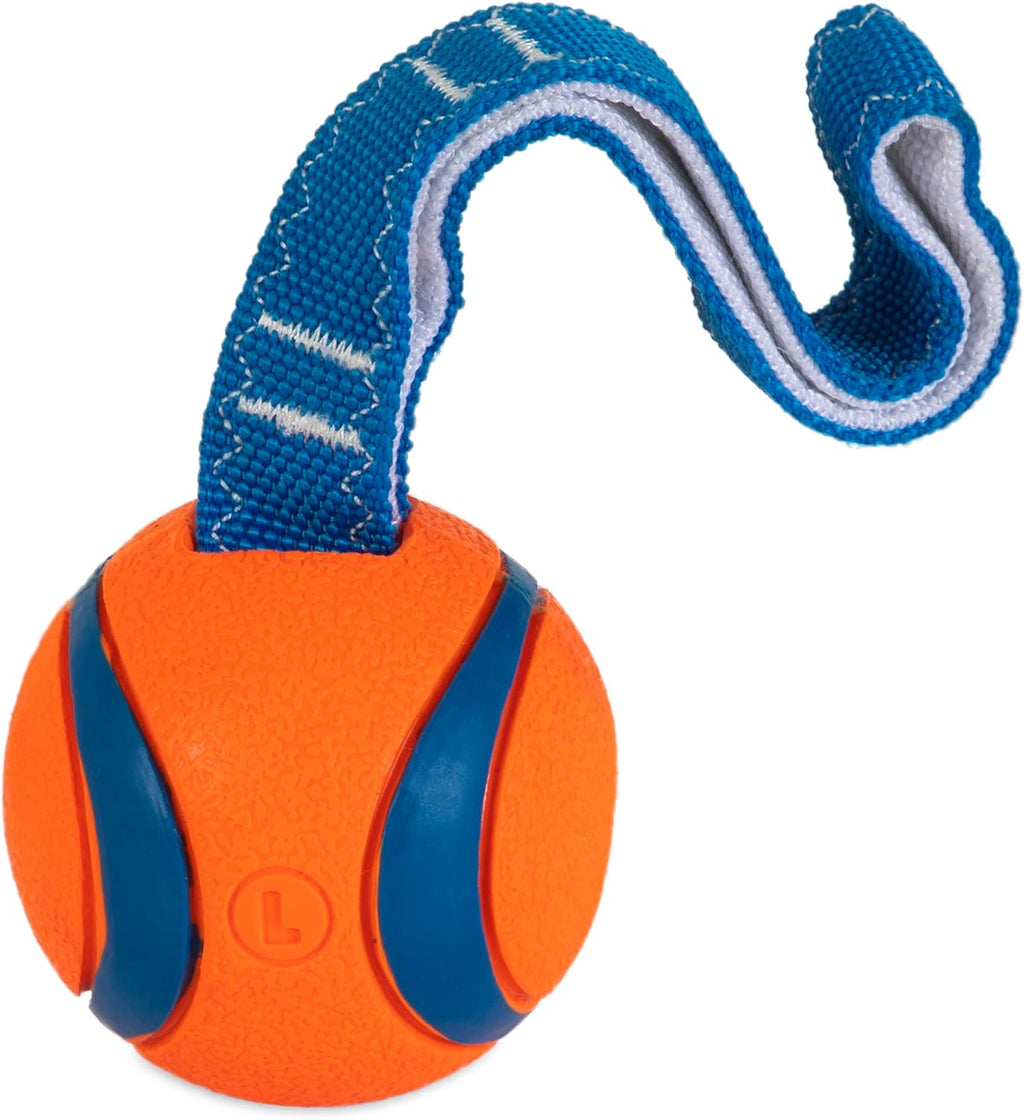 Chuckit! Ultra Tug Dog Toy With Rubber Ball Tug | PetNestUK