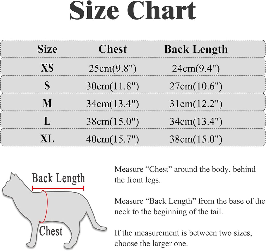 Cyponpy Cat Jumper Fleece Cat Clothing Winter | PetNestUK