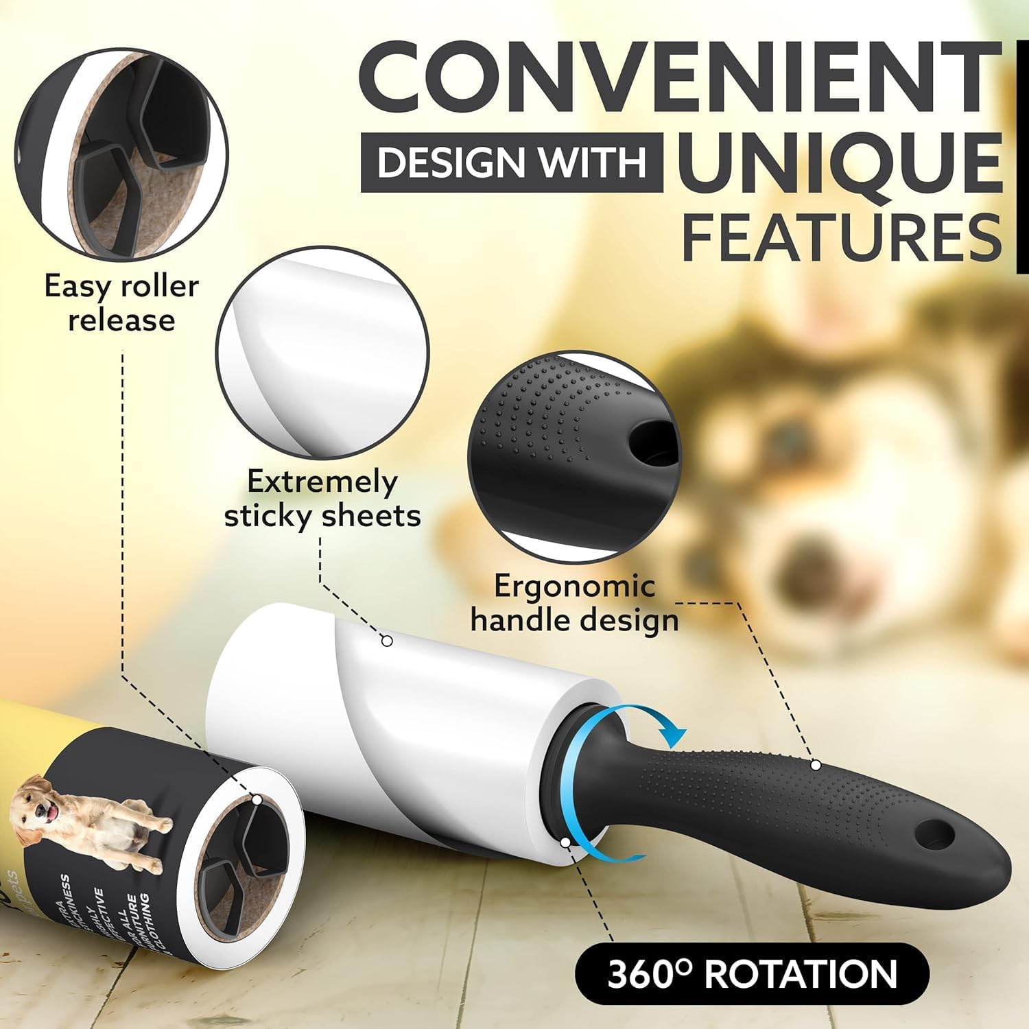 Tydi Pet Lint Roller Value Pack | PetNestUK