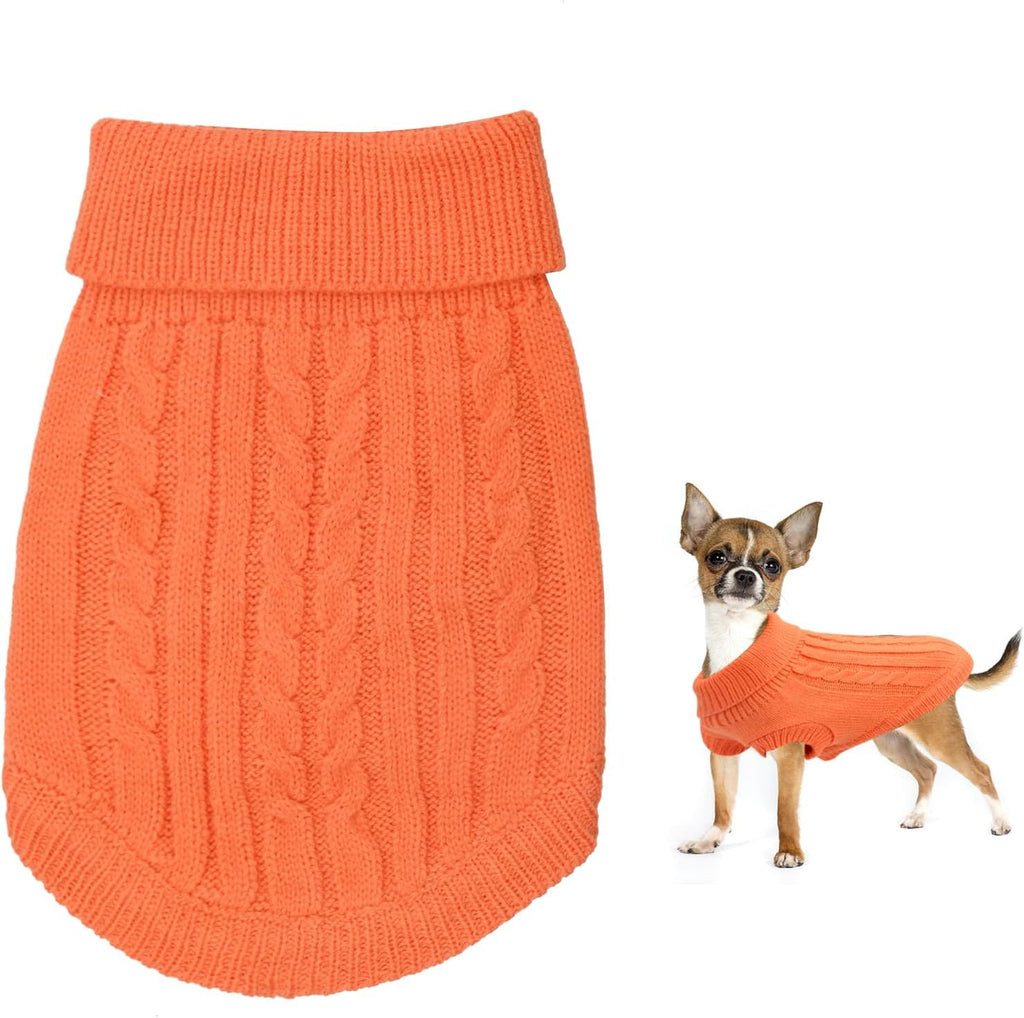 Small Dog Jumper, Warm Puppy Sweater for Small | PetNestUK