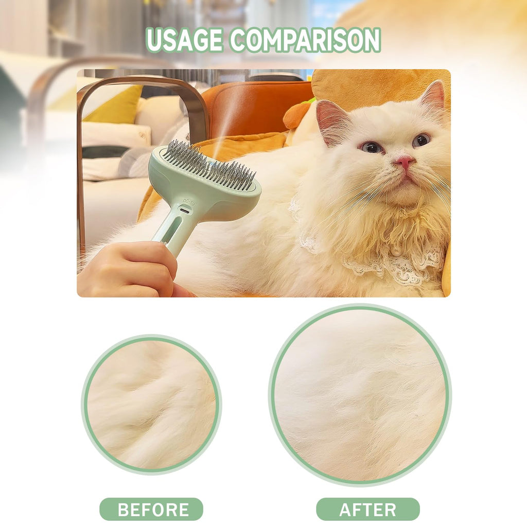 2 in 1 Pet Spray Hair Removal Comb | PetNestUK