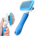 Dog Brush Cat Brush Grooming Comb,Self Cleaning | PetNestUK