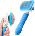 Dog Brush Cat Brush Grooming Comb,Self Cleaning | PetNestUK