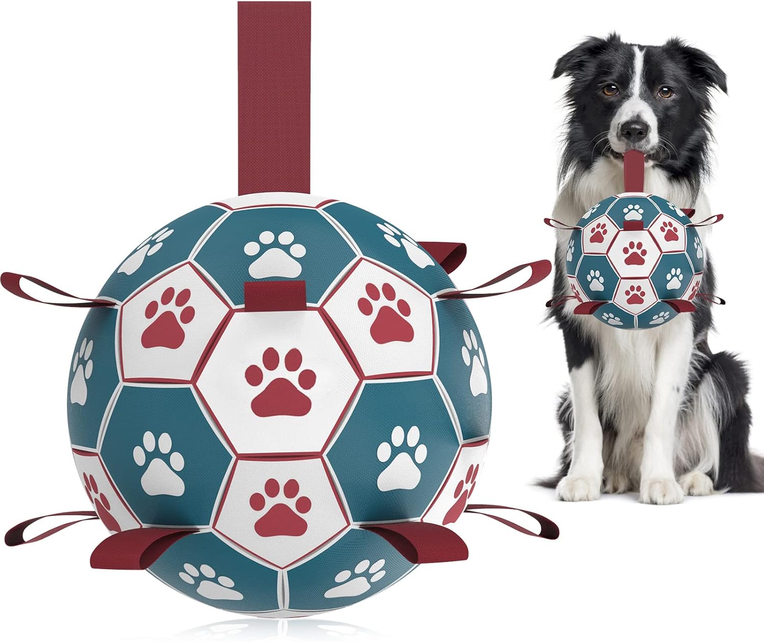 HETOO Interactive Dog Football Toys with Grab | PetNestUK