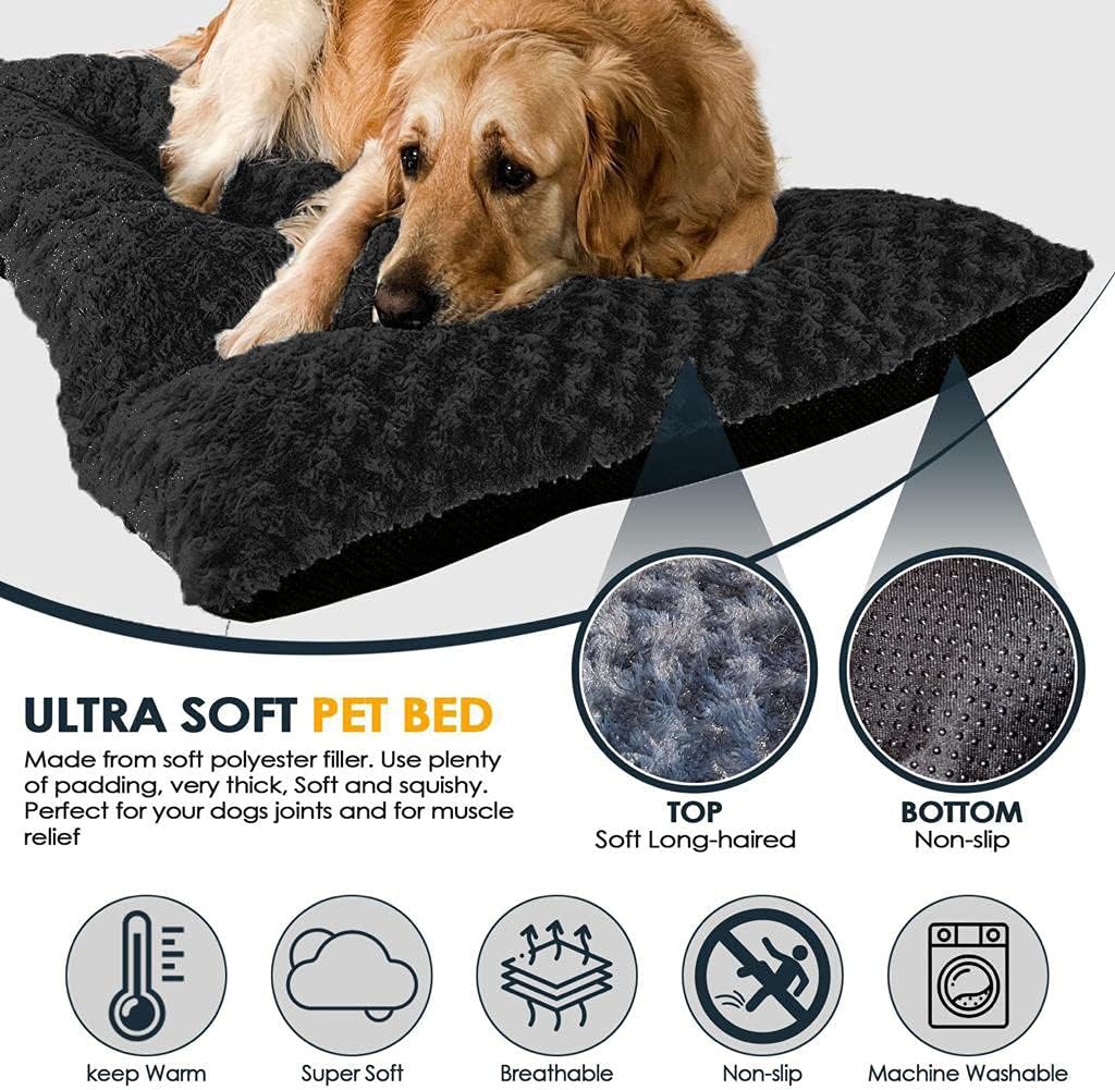 Victoria & Carter Rectangular Dog Bed, 102 x 70 cm
