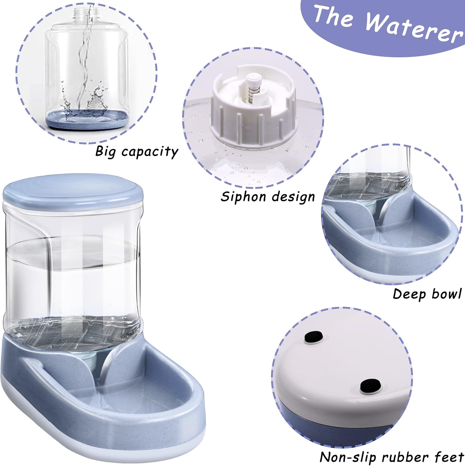 Lucky-M Pets Automatic Feeder and Waterer | PetNestUK