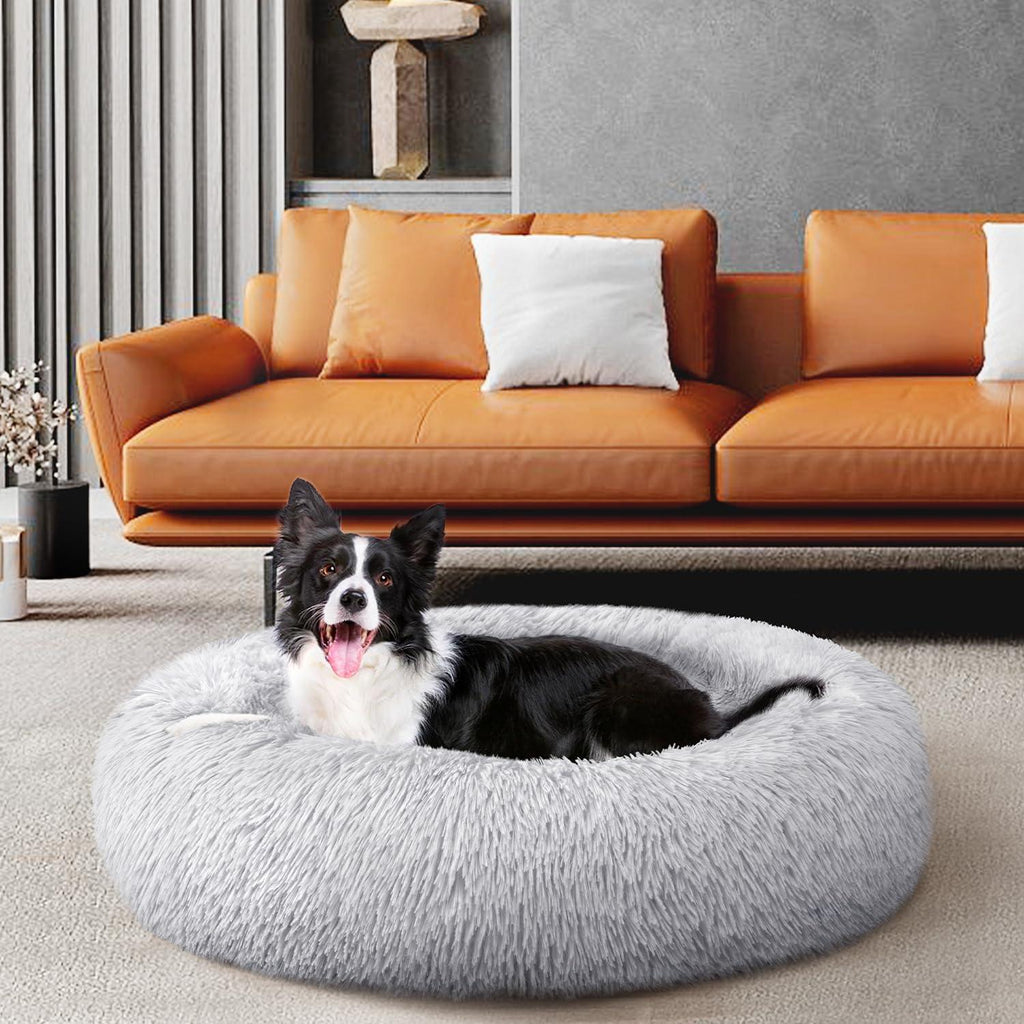 YOJOGEE Calming Donut Puppy Bed for Medium Small | PetNestUK