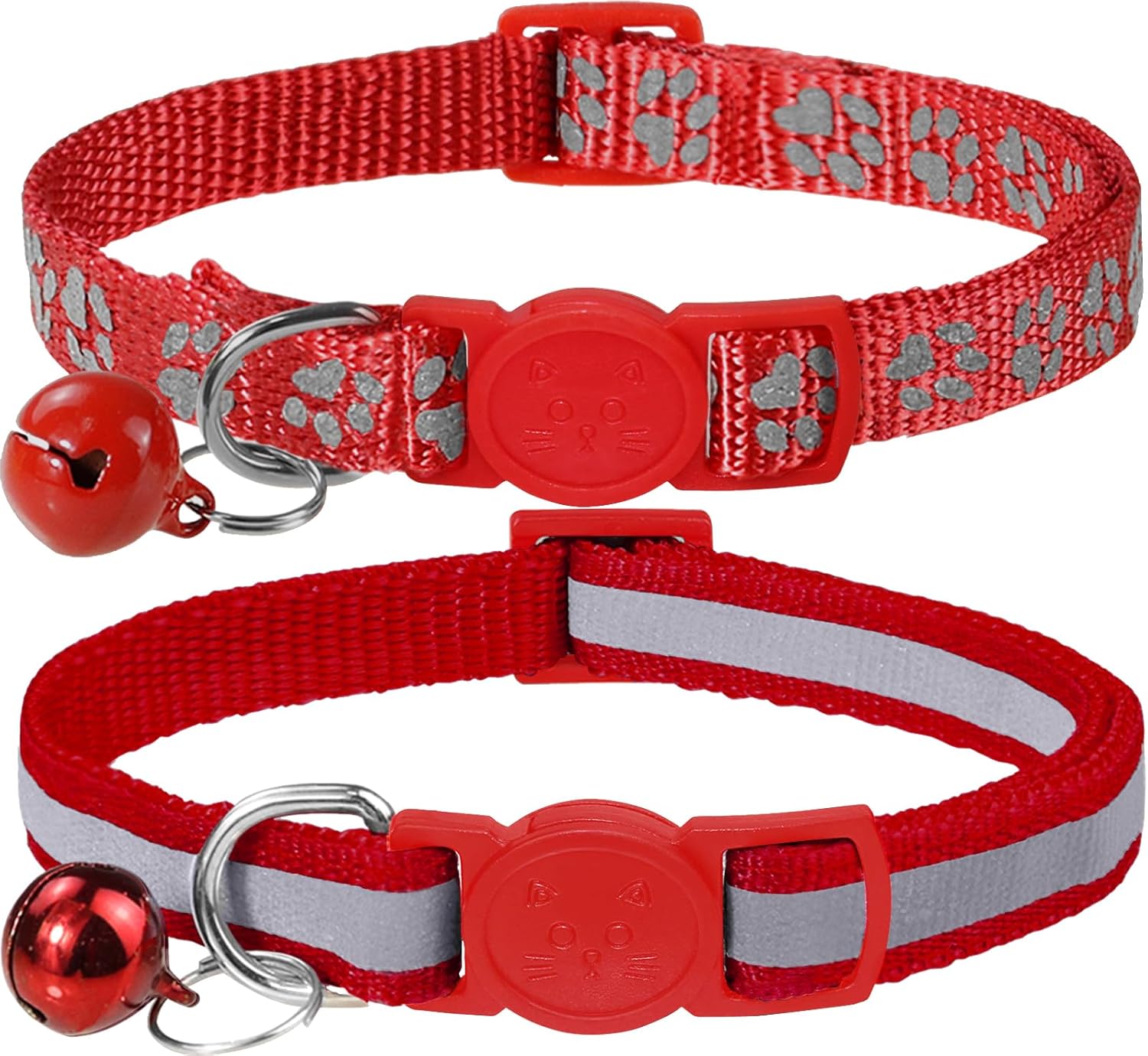 Taglory Reflective Cat Collar with Bell and | PetNestUK