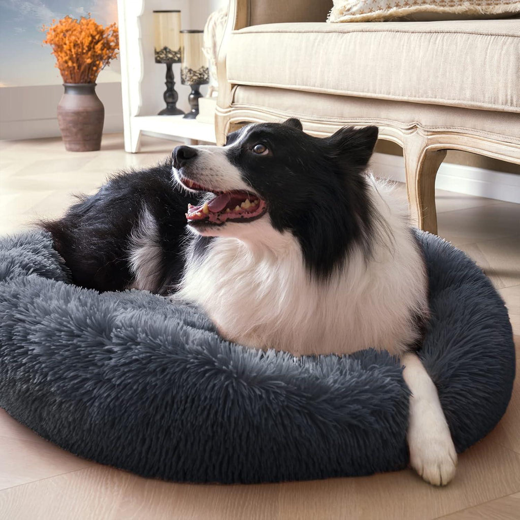 YOJOGEE Calming Donut Puppy Bed for Medium Small | PetNestUK