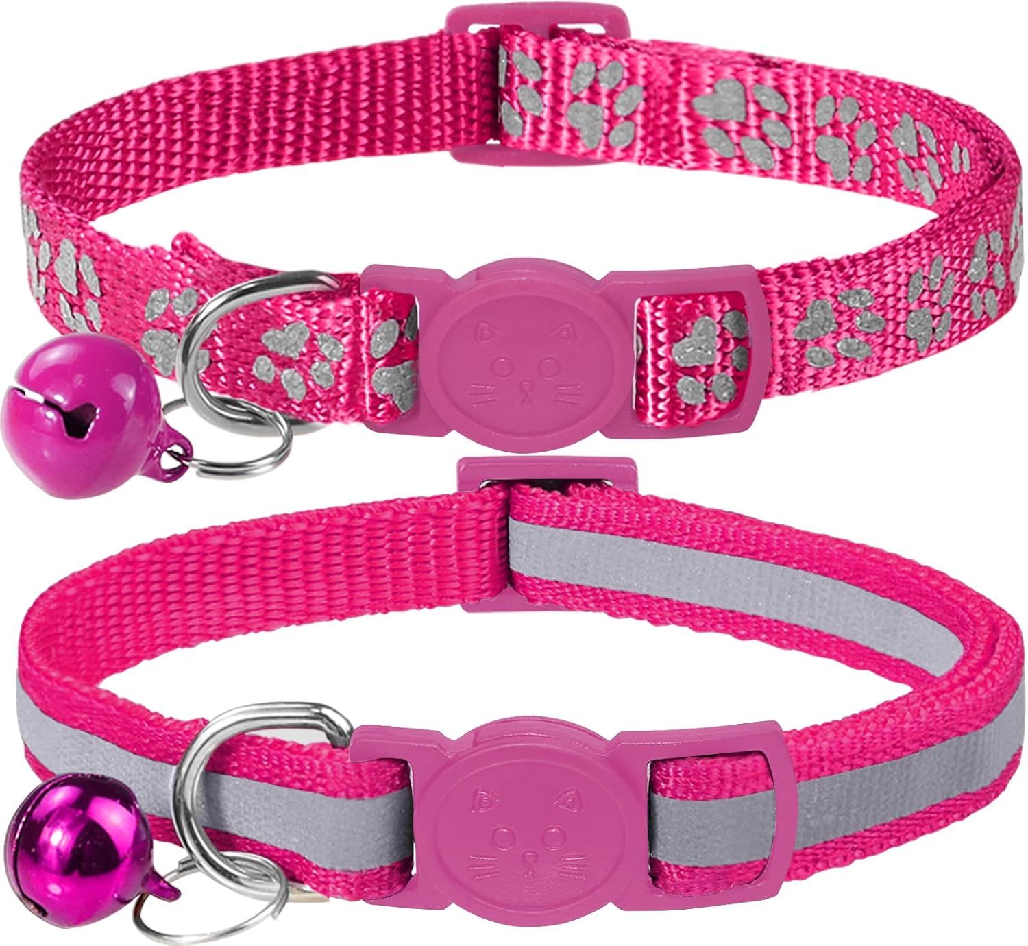 Taglory Reflective Cat Collar with Bell and | PetNestUK