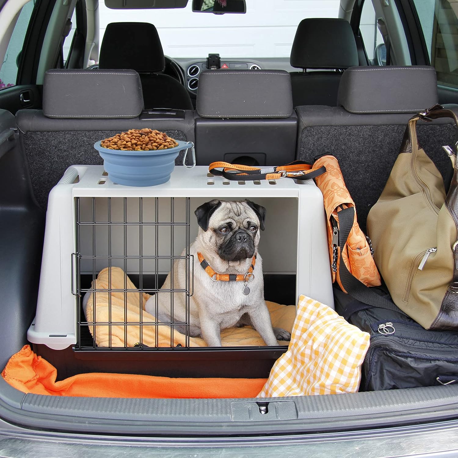 SLSON 2 Pack Dog Collapsible Bowl Large Portable | PetNestUK