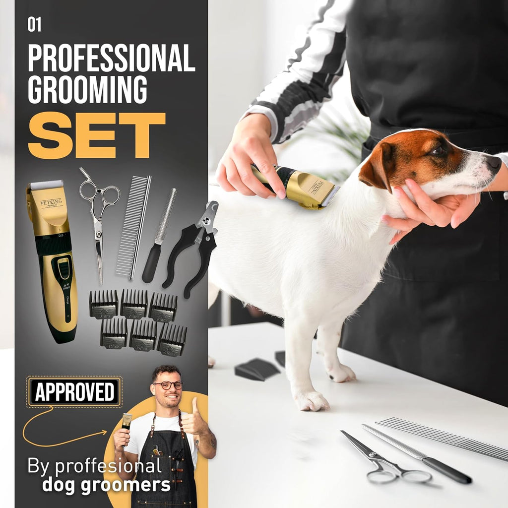 Premium Pet Grooming Kit for Dogs Cats | PetNestUK