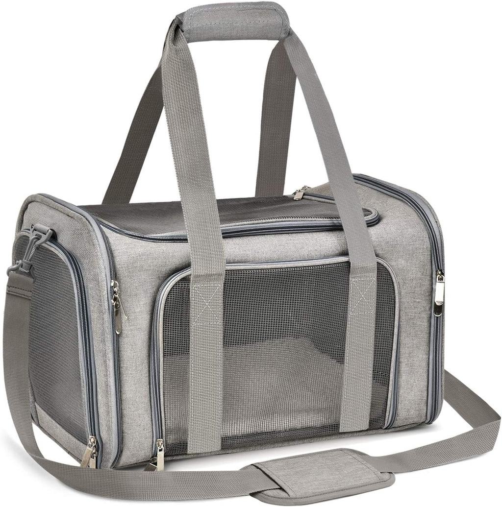 Qlfyuu Cat, Dog Carrier Portable, Soft Sided, | PetNestUK