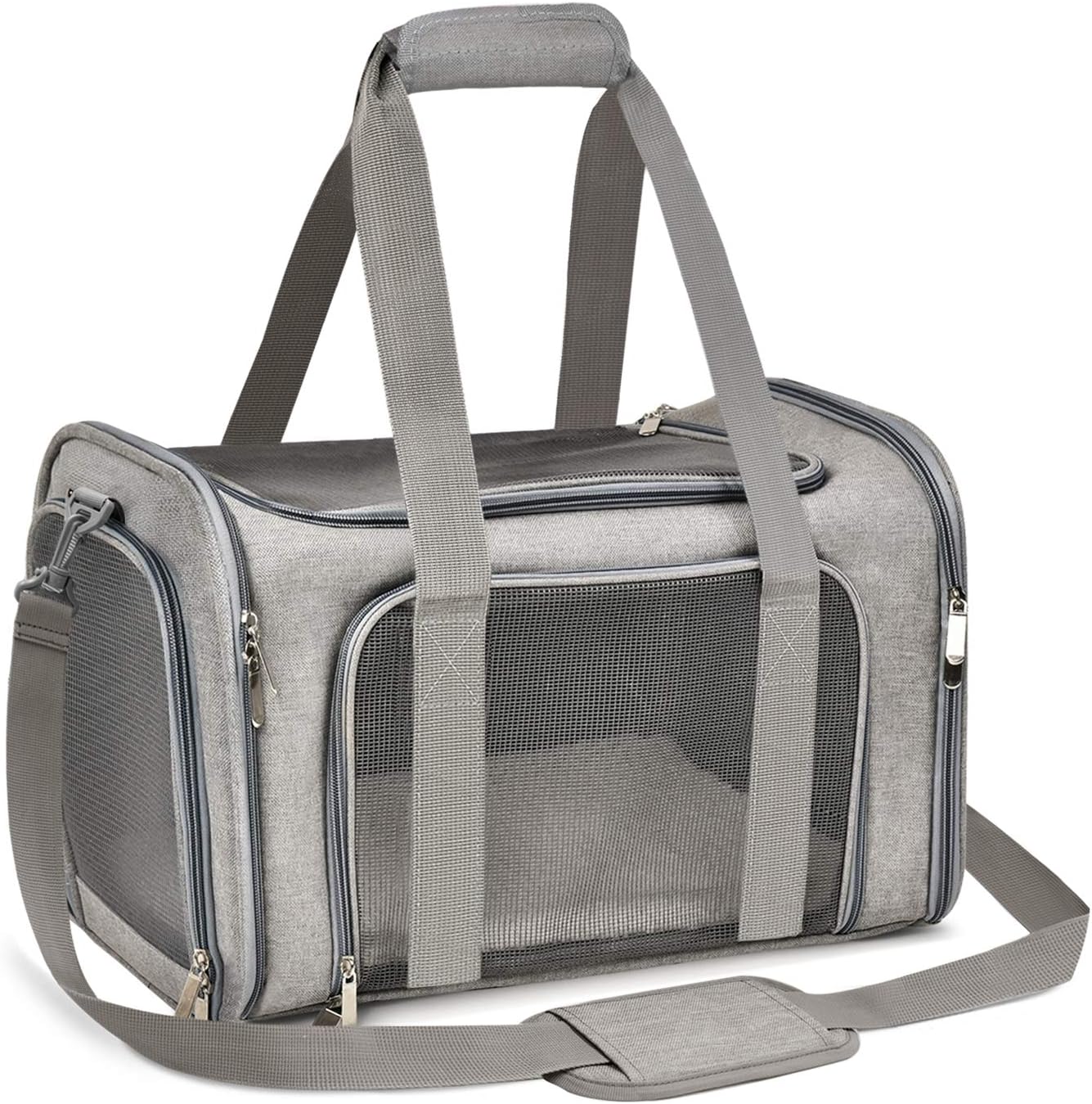 Qlfyuu Cat, Dog Carrier Portable, Soft Sided, | PetNestUK