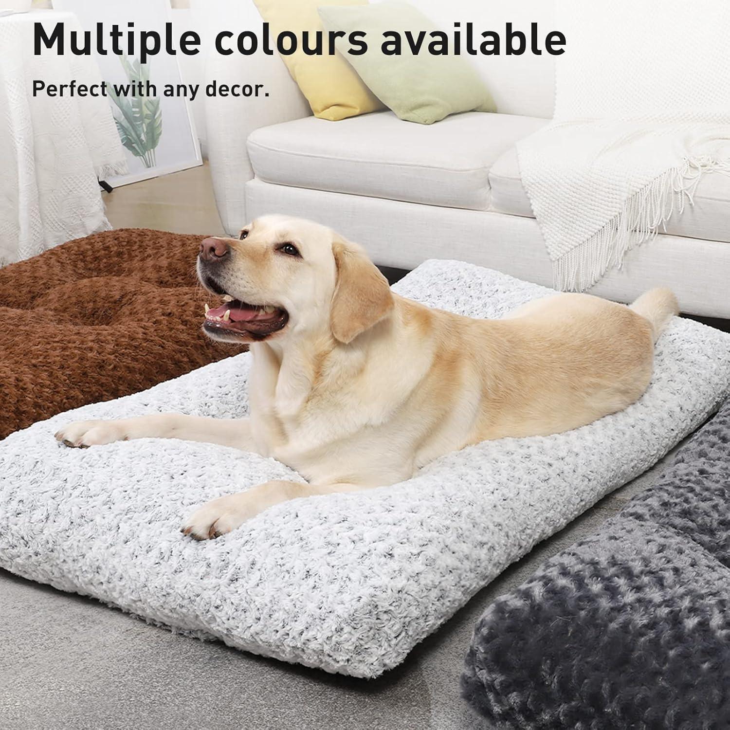 KSIIA Large Dog Bed Washable, Calming Dog Bed, | PetNestUK
