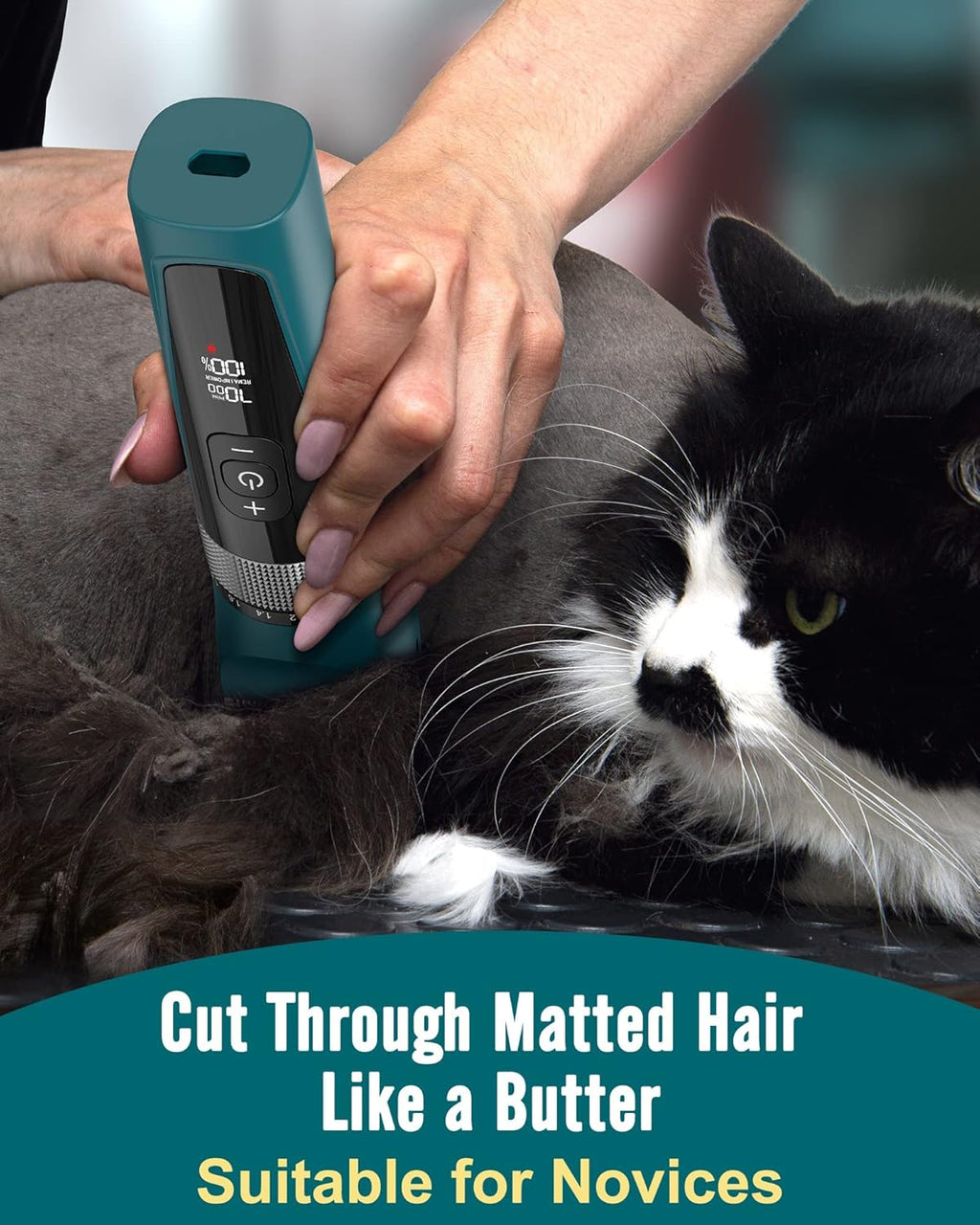 oneisall Cat Clippers for Matted Fur, 5-Speed | PetNestUK
