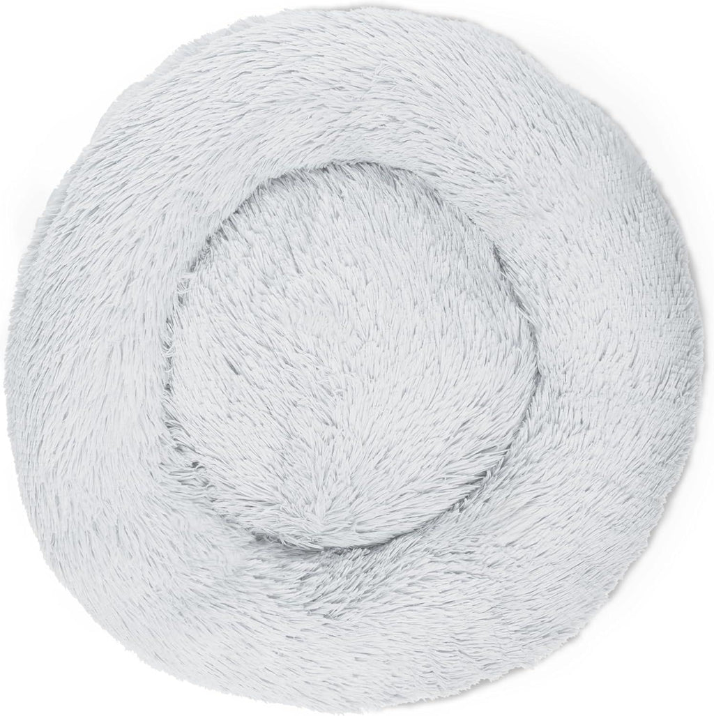 Woof & Whiskers Donut Beds For Dogs Grey Dog Bed | PetNestUK