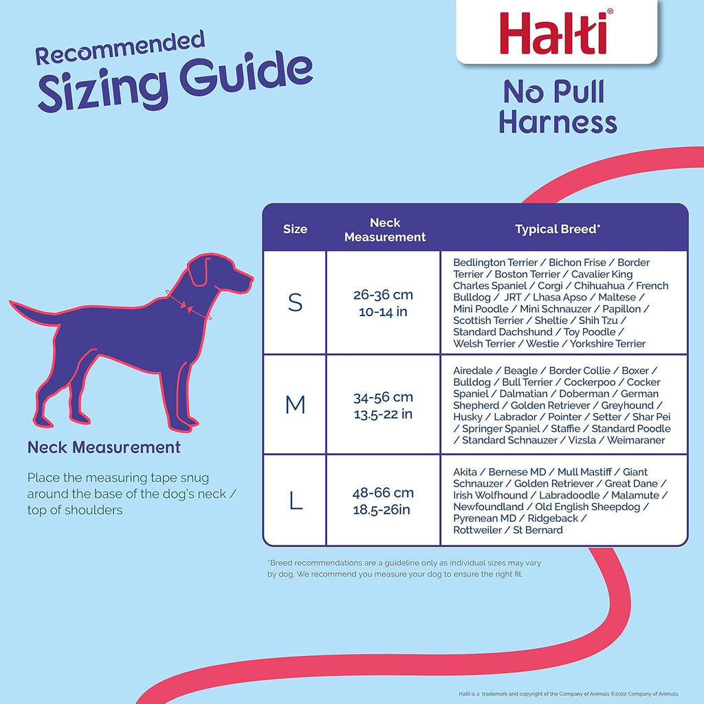 HALTI No Pull Harness Size Medium, Professional | PetNestUK