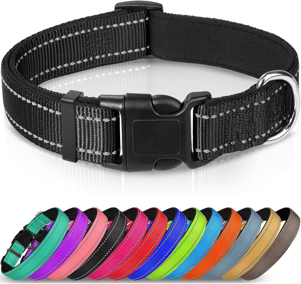 Joytale Reflective Dog Collar, Soft Neoprene | PetNestUK