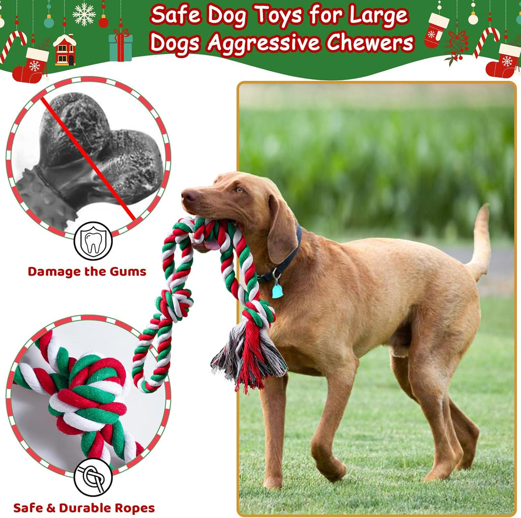 Aitmexcn Dog Rope Toys for Large Medium Dog | PetNestUK