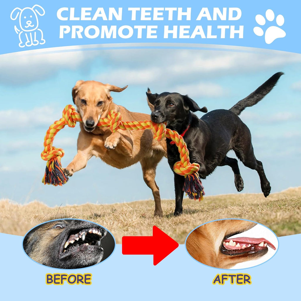 Aitmexcn Dog Rope Toys for Large Medium Dog | PetNestUK
