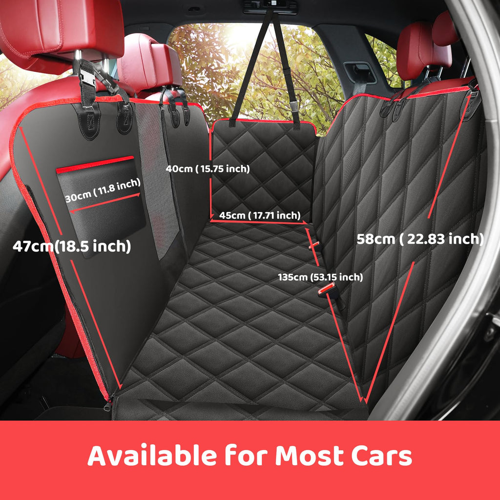 KYG Dog Car Seat Cover Dog Hammock For Car Back | PetNestUK