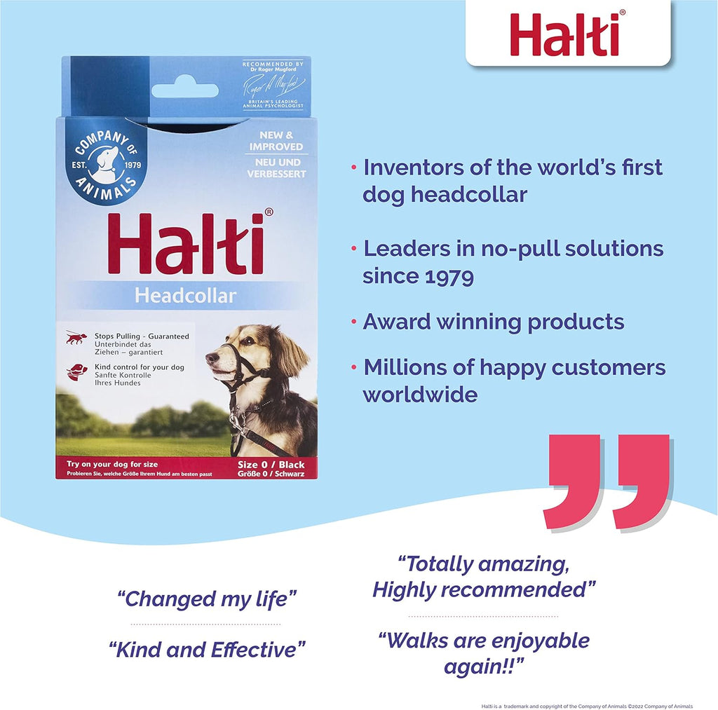 HALTI Headcollar, UK Bestselling Harness to Stop | PetNestUK