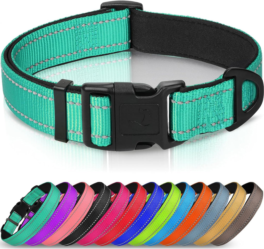 Joytale Reflective Dog Collar with Neoprene Padding