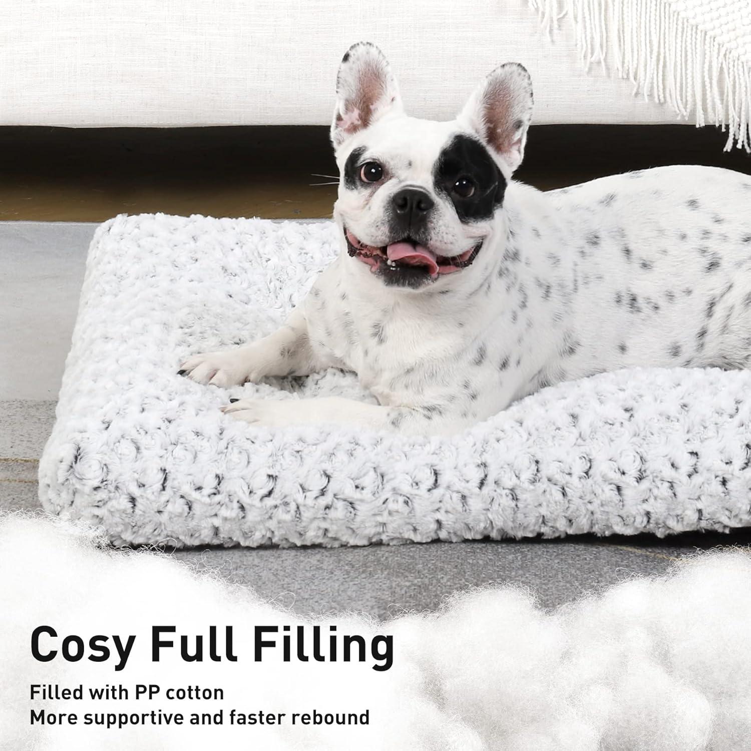 KSIIA Large Dog Bed Washable, Calming Dog Bed, | PetNestUK