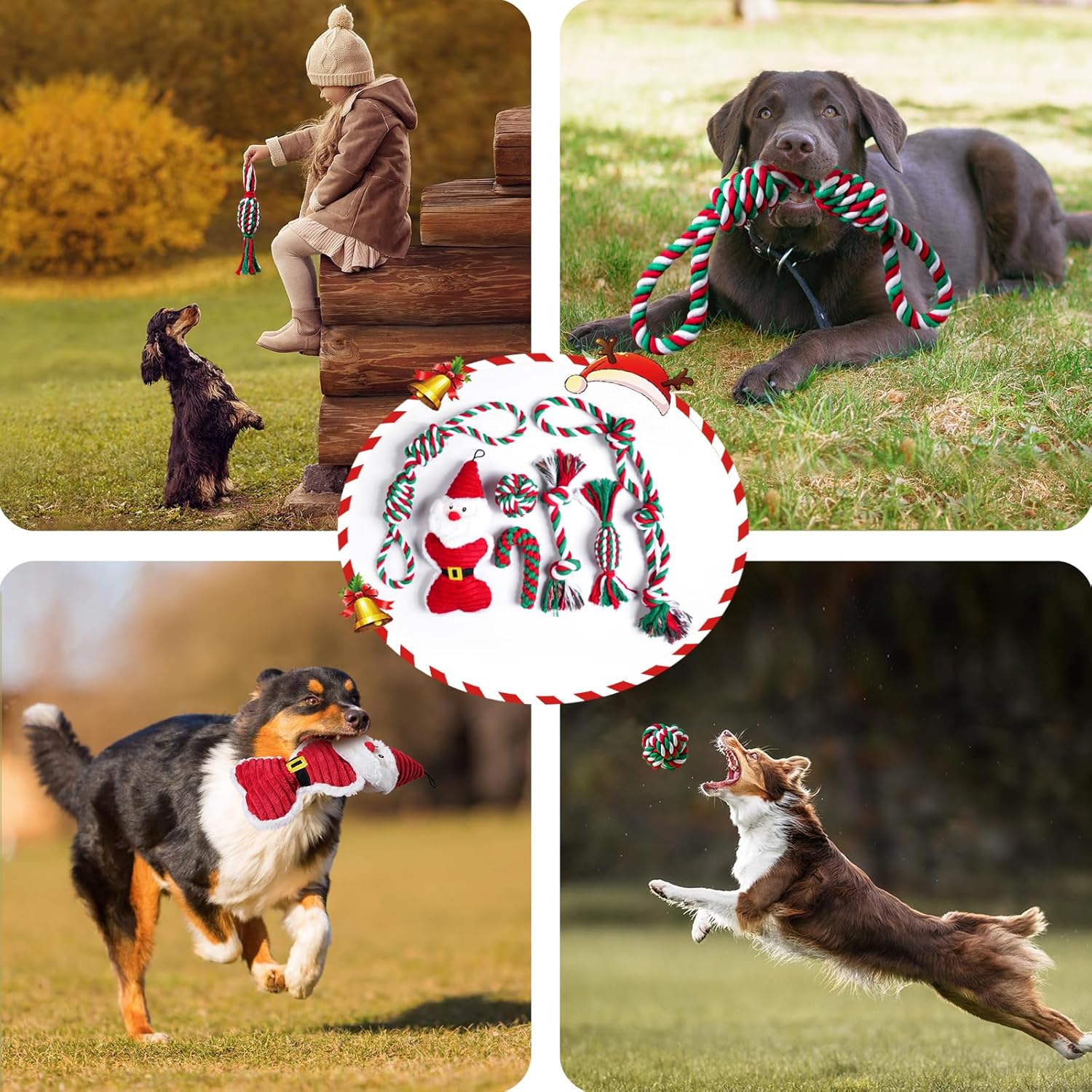 Aitmexcn Dog Rope Toys for Large Medium Dog | PetNestUK