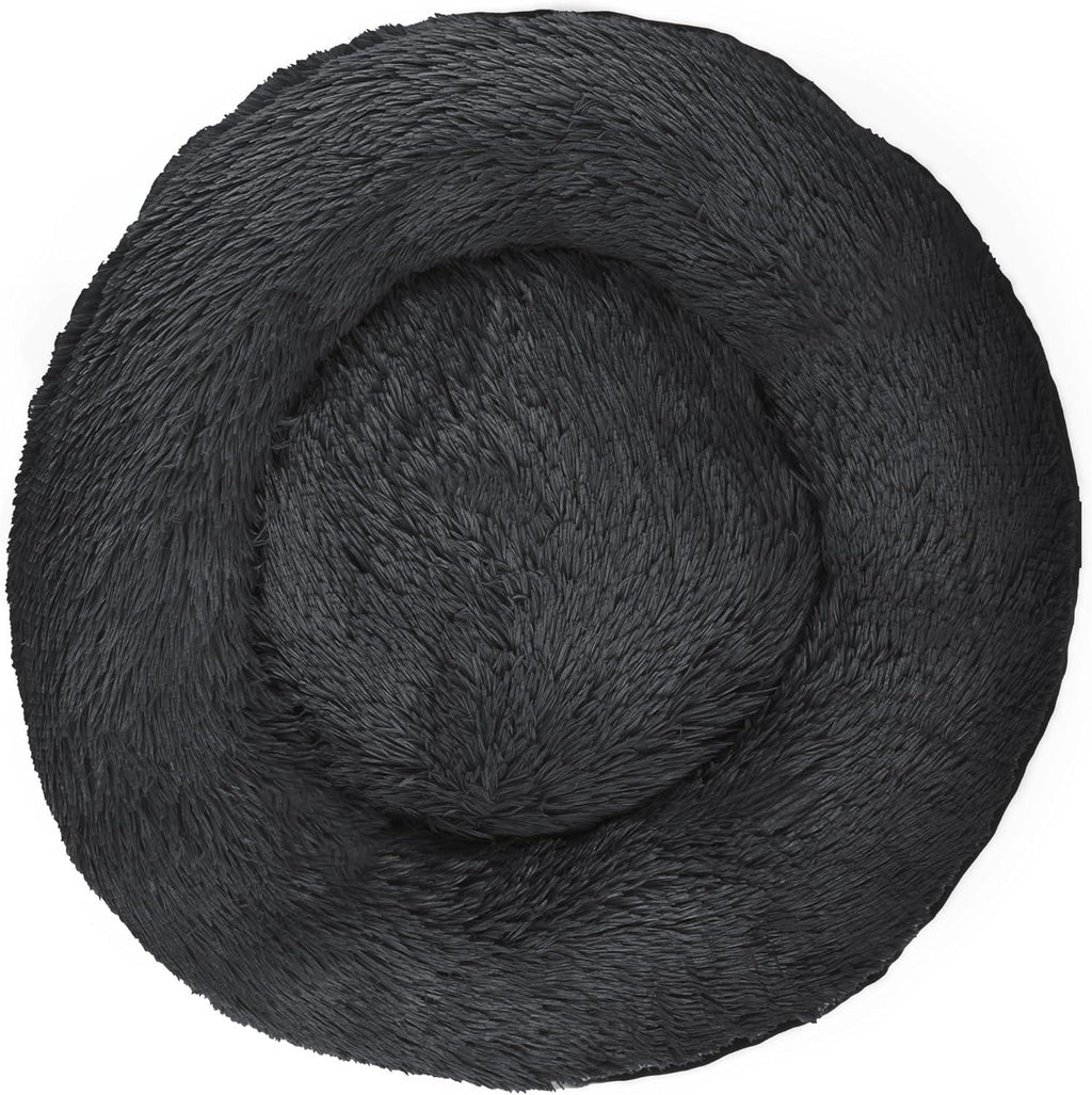 Woof & Whiskers Faux-Fur Donut Pet Bed