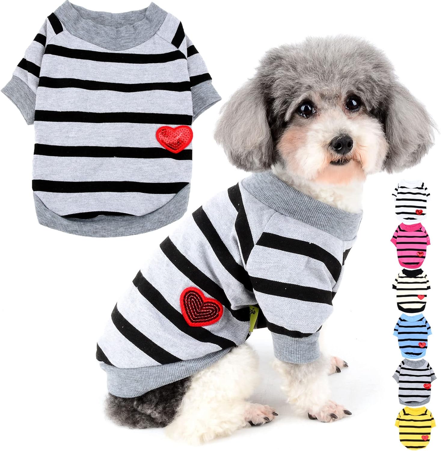 Zunea Dog Shirts for Small Dogs Summer Basic | PetNestUK