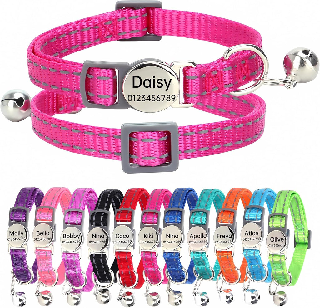 SEOUGEE Cat Collar Quick Release with | PetNestUK