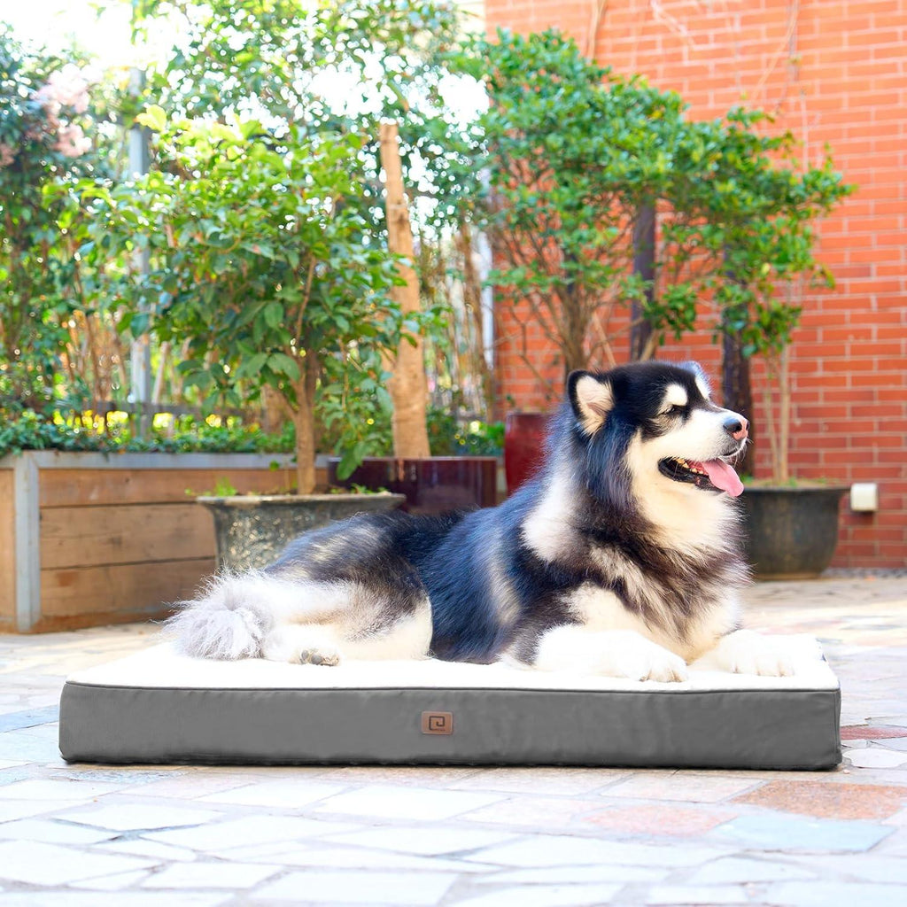 EHEYCIGA Foam Dog Mattress with Removable Cover