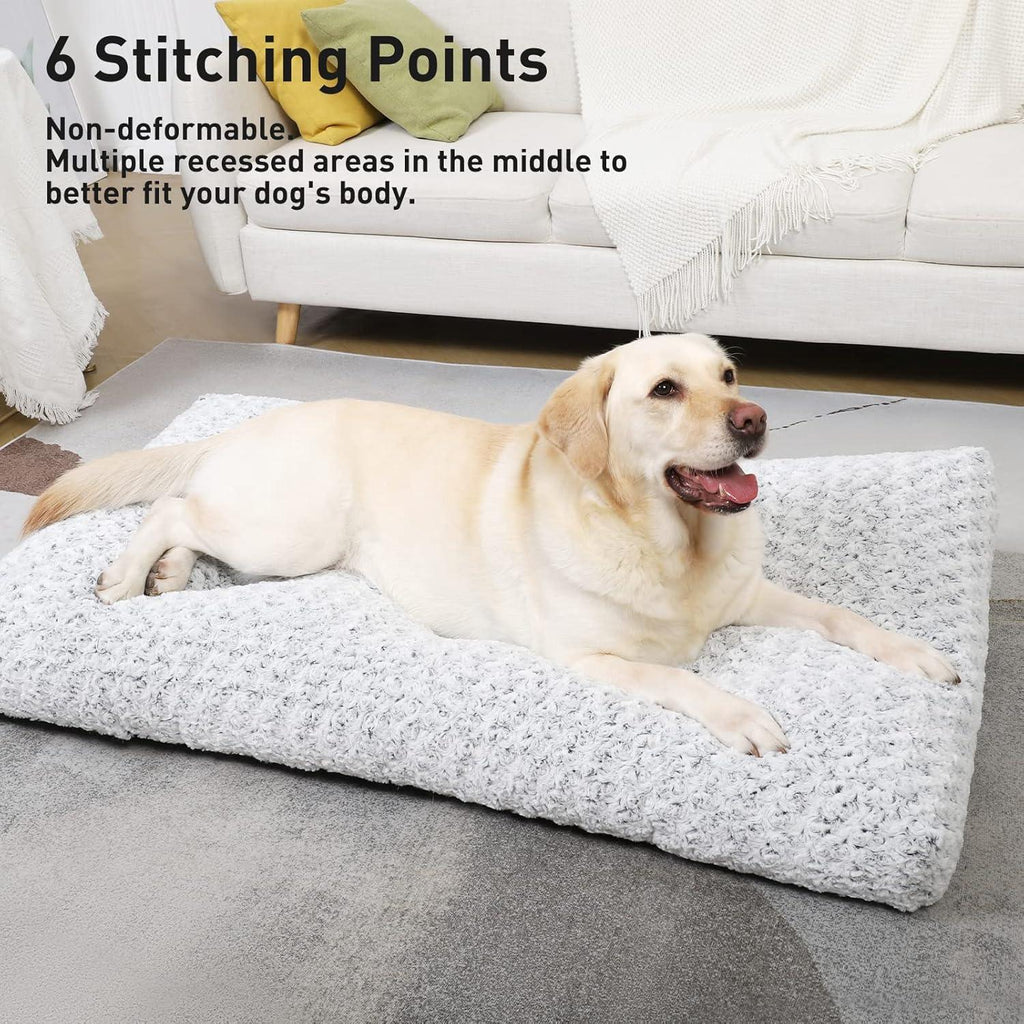 KSIIA Large Dog Bed Washable, Calming Dog Bed, | PetNestUK