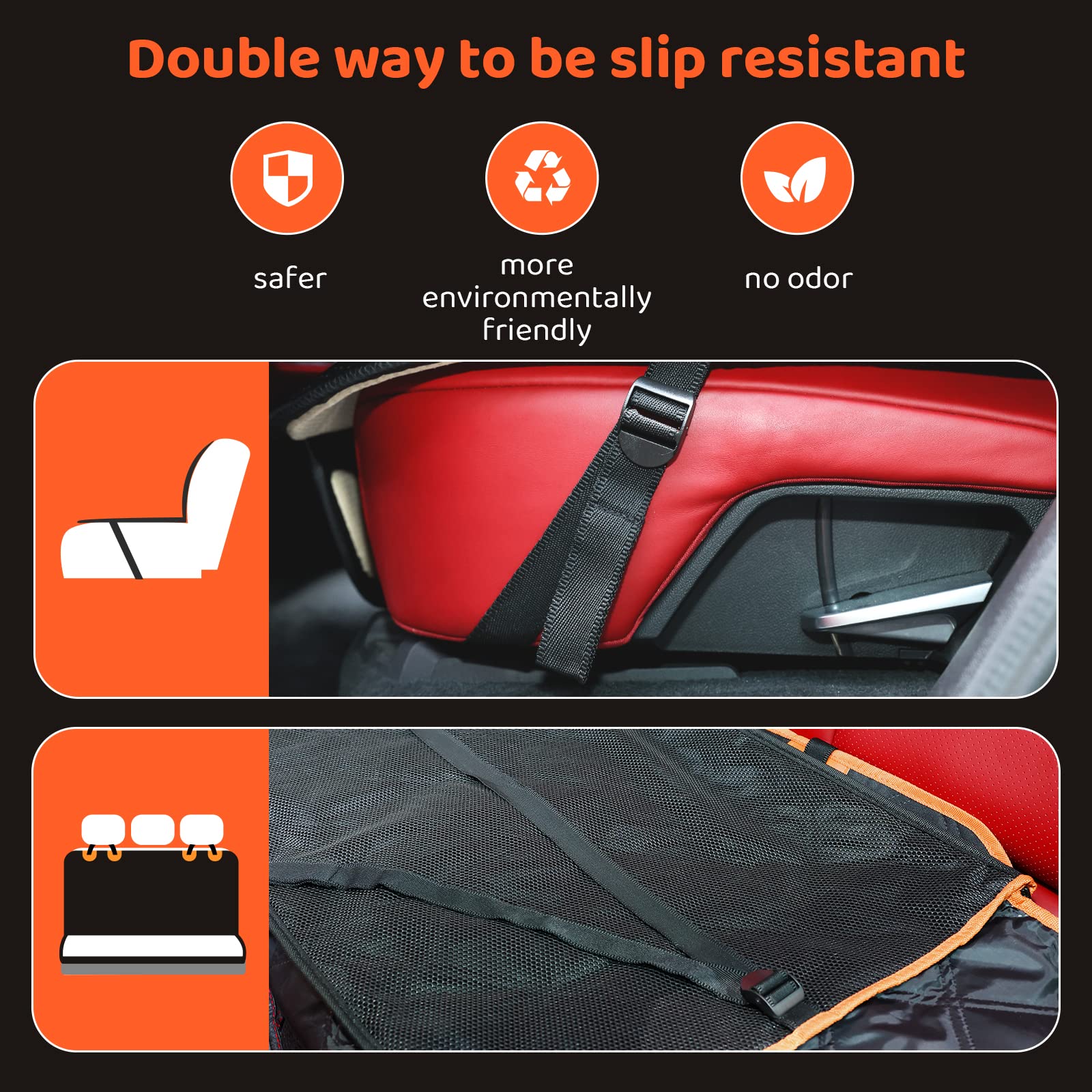 KYG Dog Car Seat Cover Dog Hammock For Car Back | PetNestUK