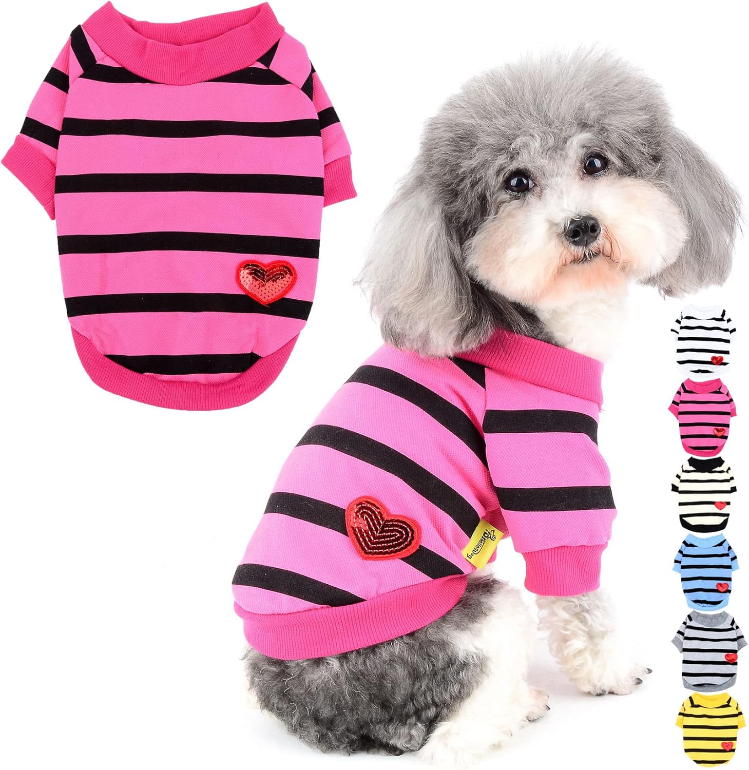 Zunea Dog Shirts for Small Dogs Summer Basic | PetNestUK