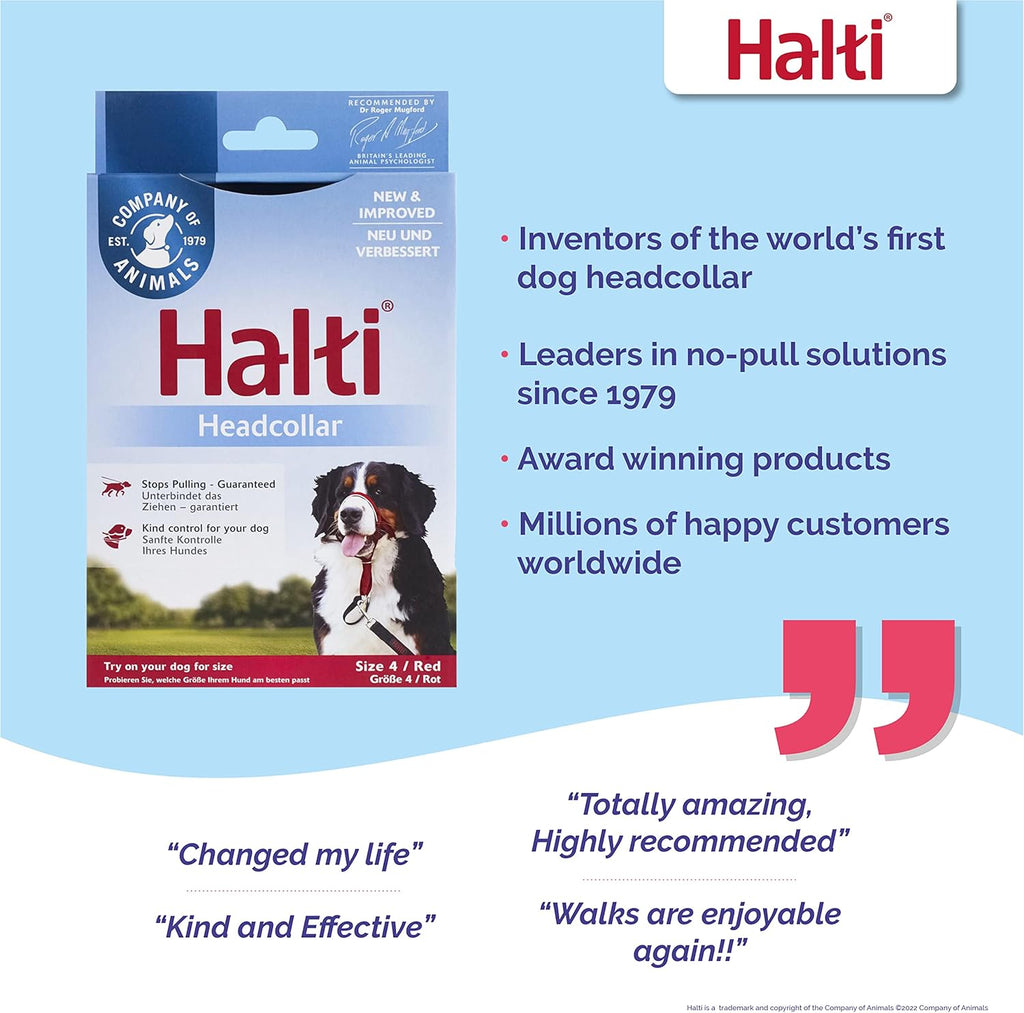 HALTI Headcollar, UK Bestselling Harness to Stop | PetNestUK